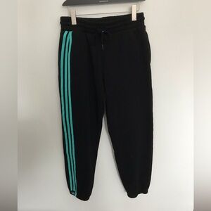Dixxon Flannel Co Tiffany Teal  Striped Jogger Sweatpants